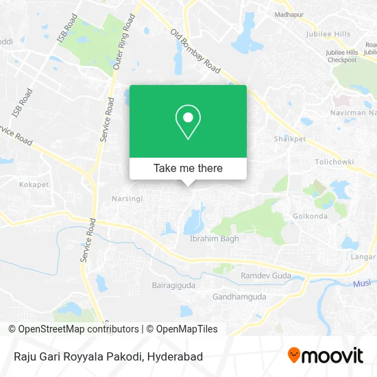 Raju Gari Royyala Pakodi map