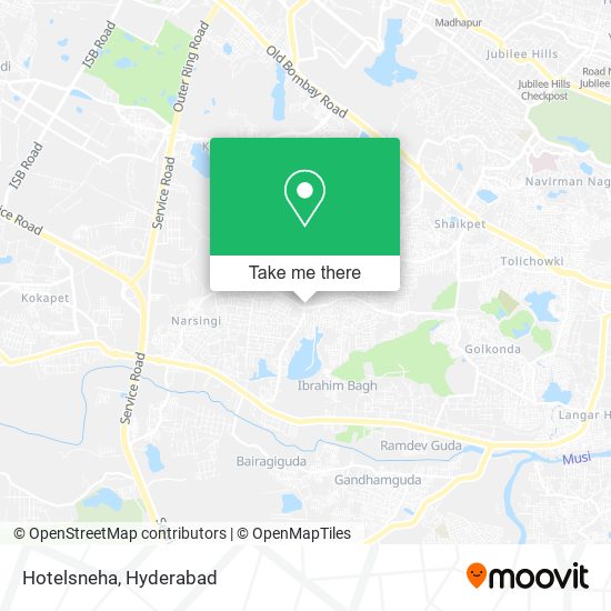 Hotelsneha map