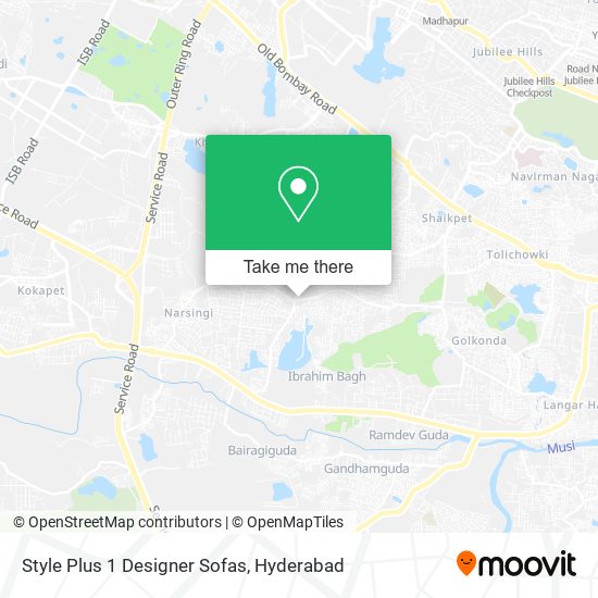 Style Plus 1 Designer Sofas map
