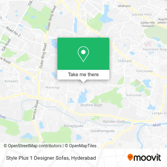 Style Plus 1 Designer Sofas map