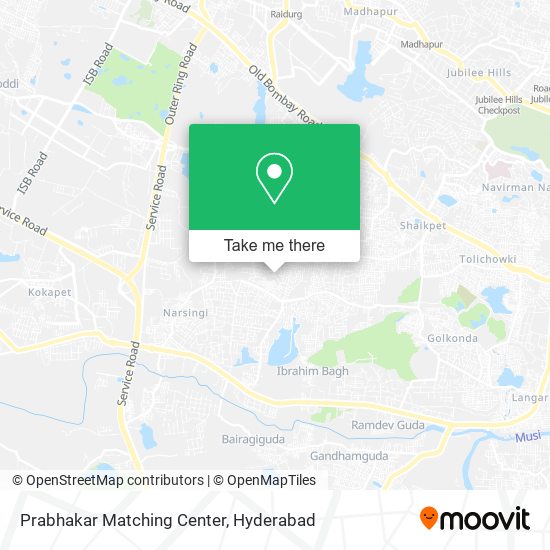 Prabhakar Matching Center map