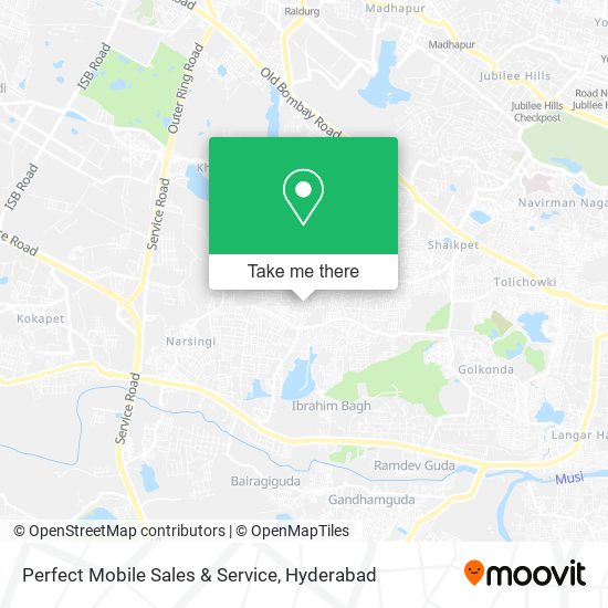 Perfect Mobile Sales & Service map