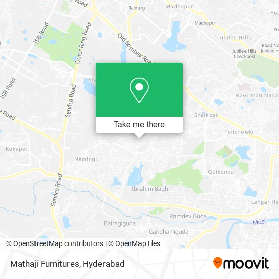 Mathaji Furnitures map