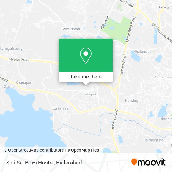 Shri Sai Boys Hostel map