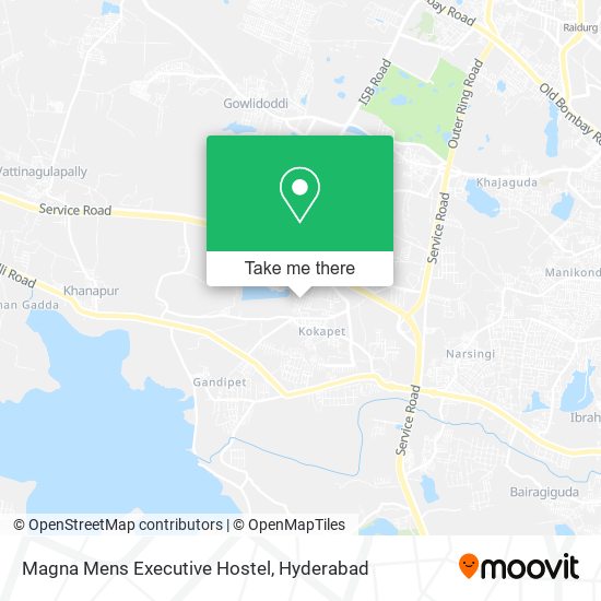 Magna Mens Executive Hostel map