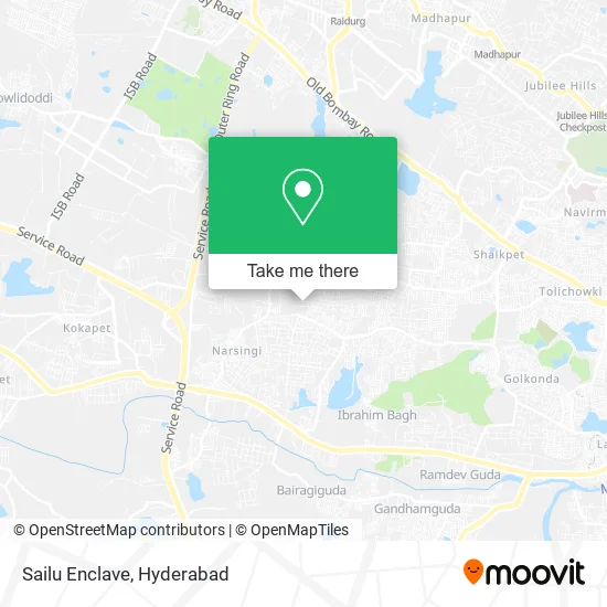 Sailu Enclave map