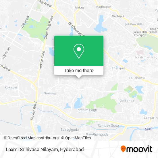 Laxmi Srinivasa Nilayam map