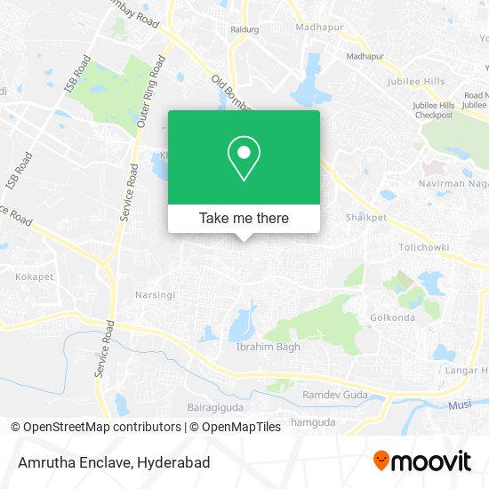 Amrutha Enclave map