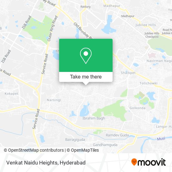 Venkat Naidu Heights map