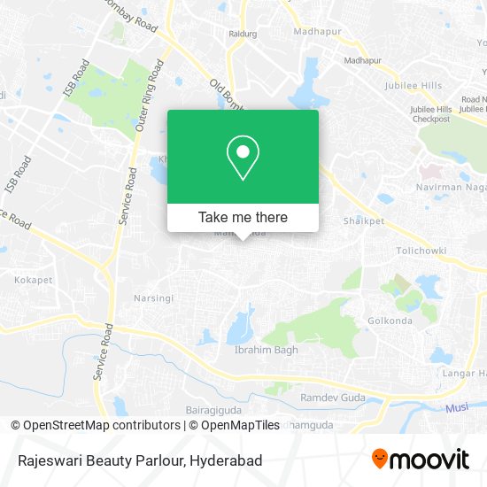 Rajeswari Beauty Parlour map