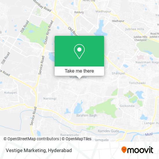 Vestige Marketing map