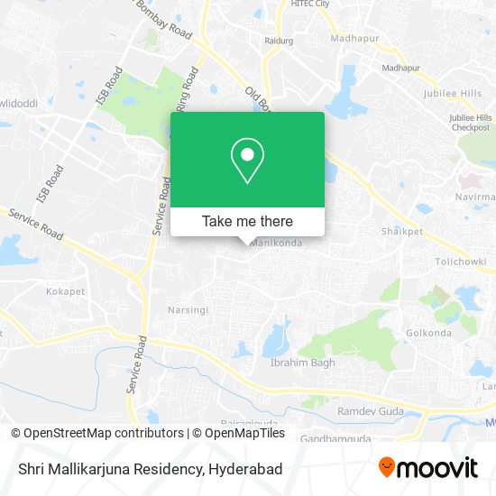 Shri Mallikarjuna Residency map
