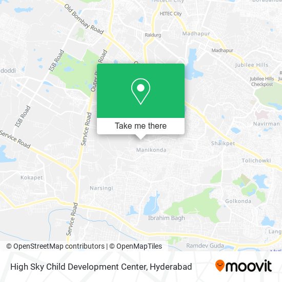 High Sky Child Development Center map