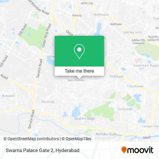 Swarna Palace Gate 2 map