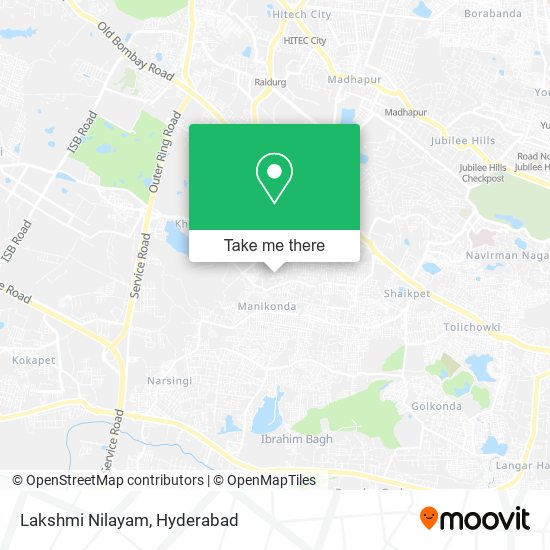 Lakshmi Nilayam map