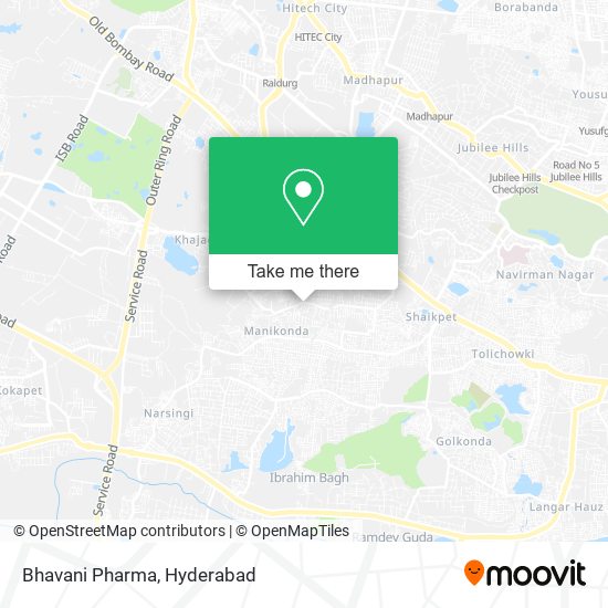 Bhavani Pharma map