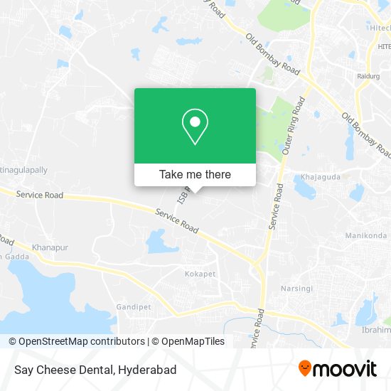 Say Cheese Dental map