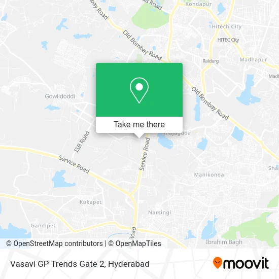 Vasavi GP Trends Gate 2 map