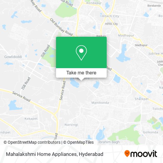 Mahalakshmi Home Appliances map