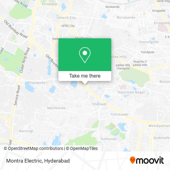 Montra Electric map