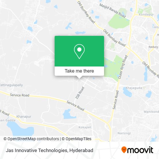 Jas Innovative Technologies map