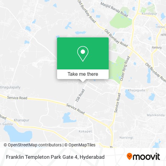 Franklin Templeton Park Gate 4 map