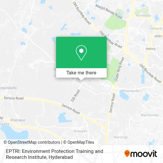 Eptri:Environment Protection Training And Research Institute map