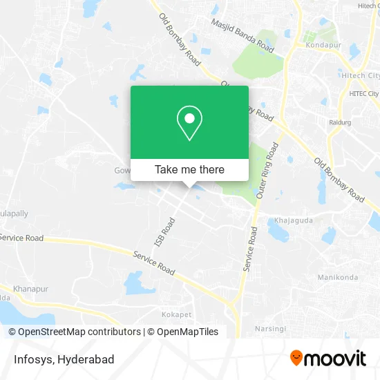 Infosys map