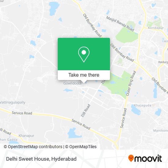 Delhi Sweet House map