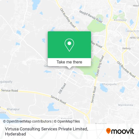 Virtusa Consulting Services Private Limited map