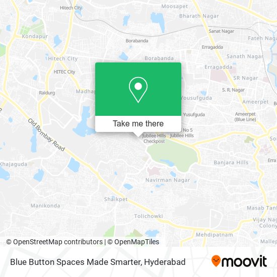 Blue Button Spaces Made Smarter map