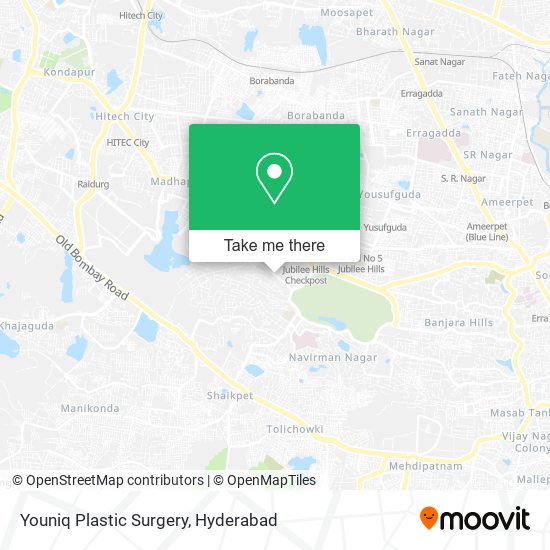 Youniq Plastic Surgery map