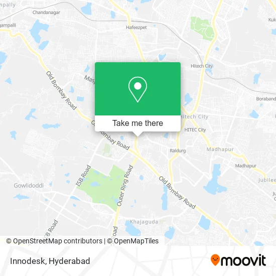 Innodesk map