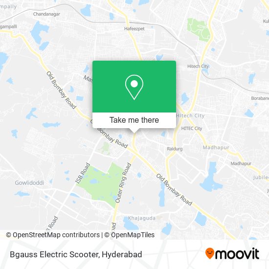 Bgauss Electric Scooter map