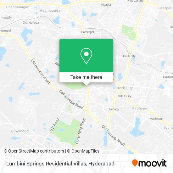 Lumbini Springs Residential Villas map