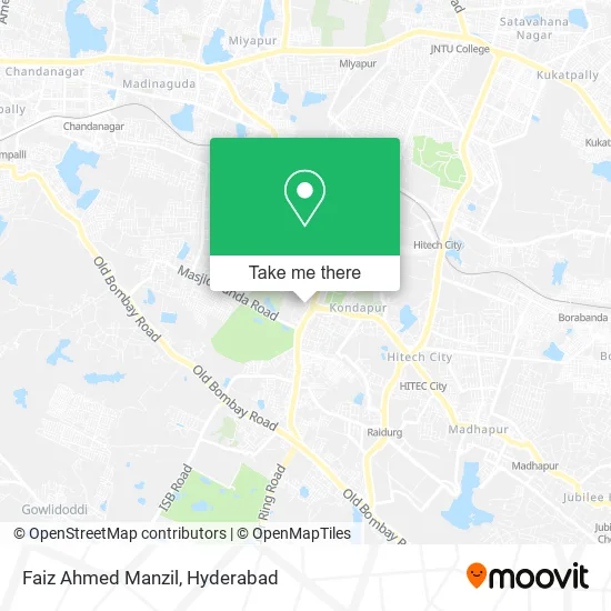Faiz Ahmed Manzil map
