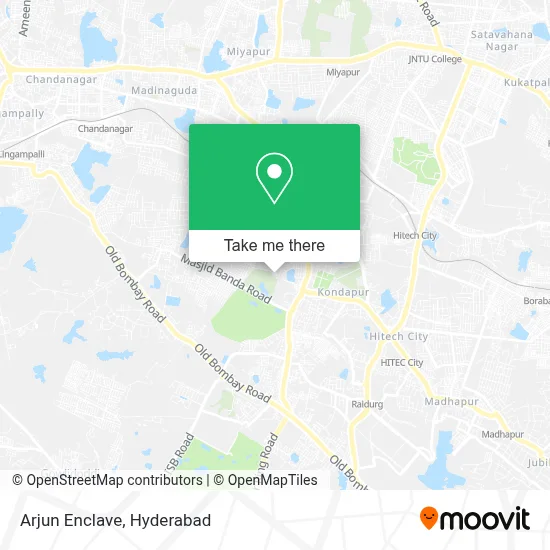 Arjun Enclave map