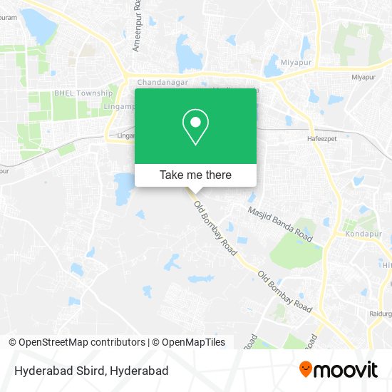 Hyderabad Sbird map