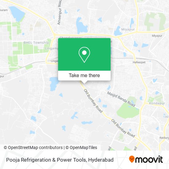 Pooja Refrigeration & Power Tools map