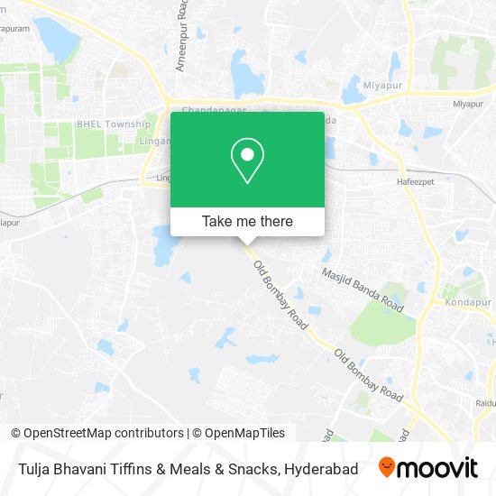 Tulja Bhavani Tiffins & Meals & Snacks map