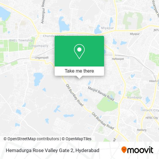 Hemadurga Rose Valley Gate 2 map