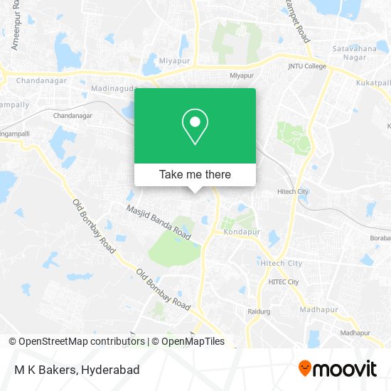 M K Bakers map