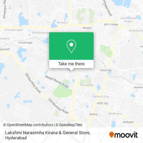 Lakshmi Narasimha Kirana & General Store map
