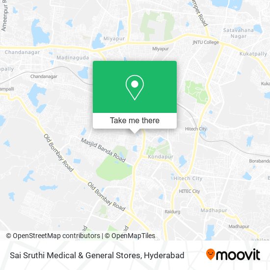 Sai Sruthi Medical & General Stores map