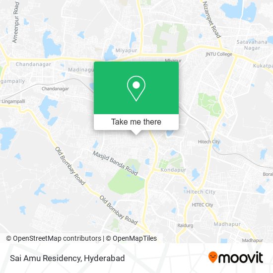 Sai Amu Residency map