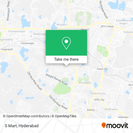 S Mart map