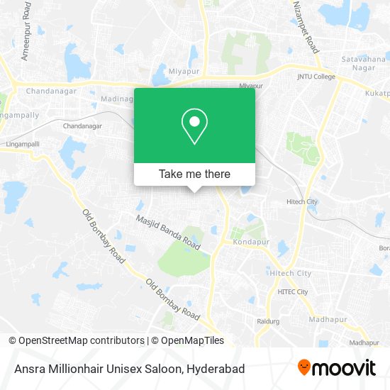 Ansra Millionhair Unisex Saloon map