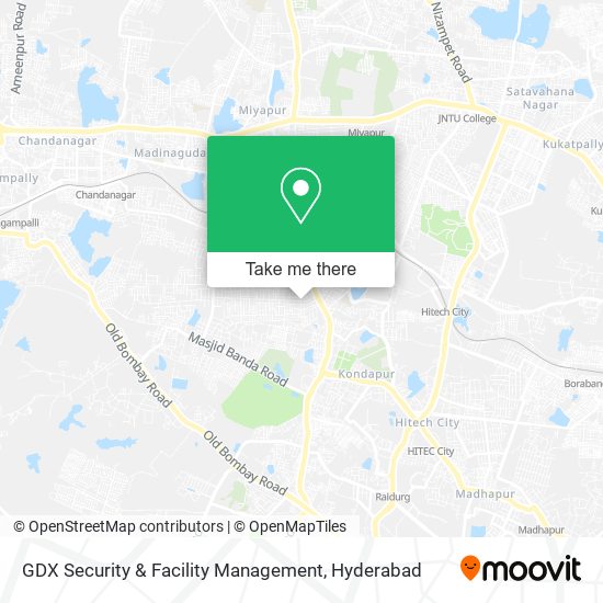 GDX Security & Facility Management map