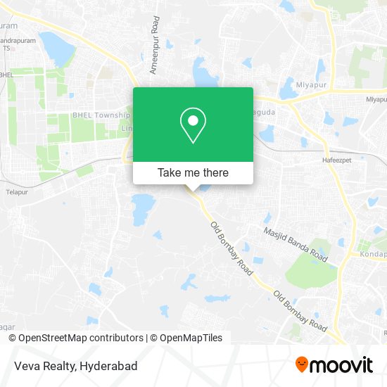 Veva Realty map