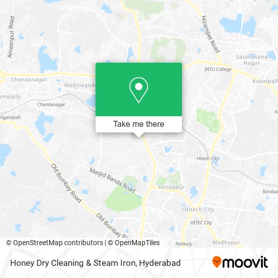 Honey Dry Cleaning & Steam Iron map